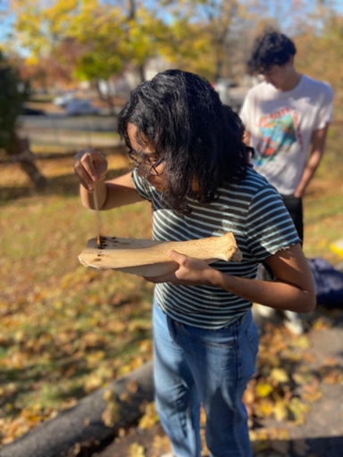 Student Burns Oracle Bone